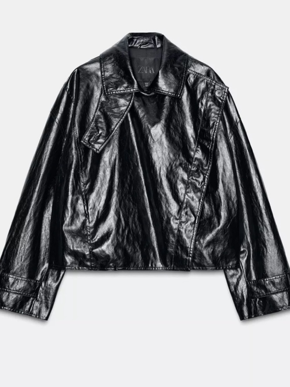 ZARA SHINY JACKET ZW COLLECTION